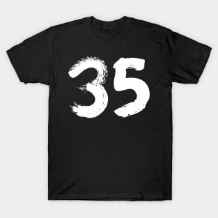 Number 35 T-Shirt